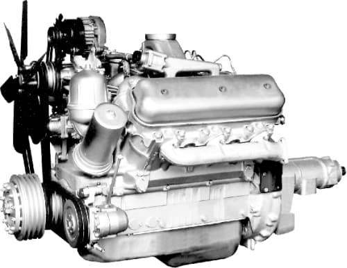 Двигатель ЯМЗ с электрооборудованием 236ДК-7-1000193