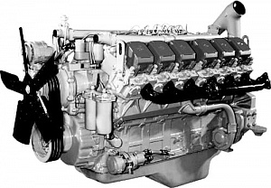 Двигатель ЯМЗ (Б/КП СЦ ОС.К.Б/ЗИП) 240БМ2-1000190